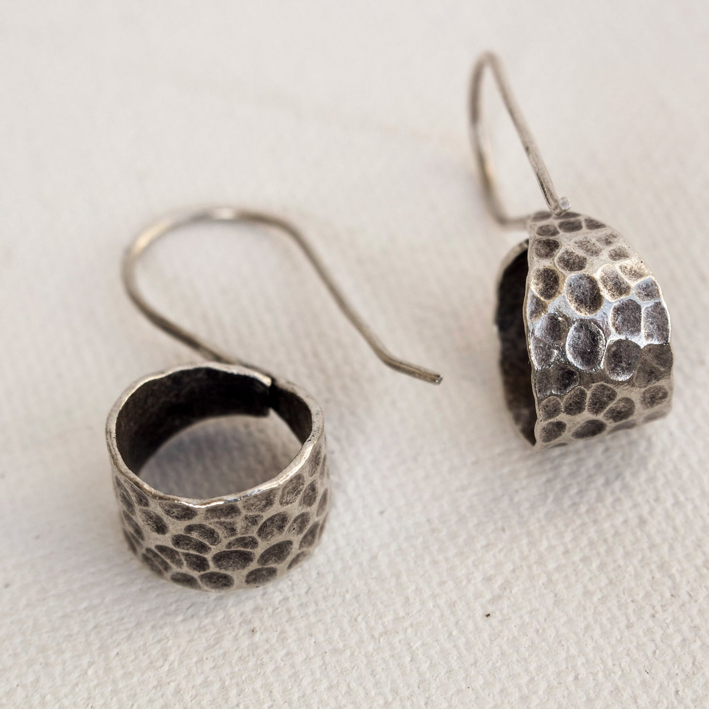 Hilltribe Silver Dangle Earrings