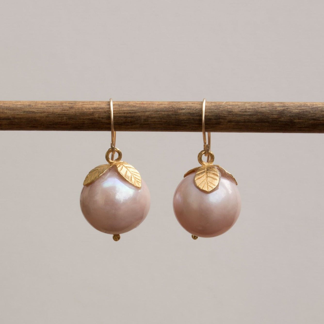 Pearl dangle earrings
