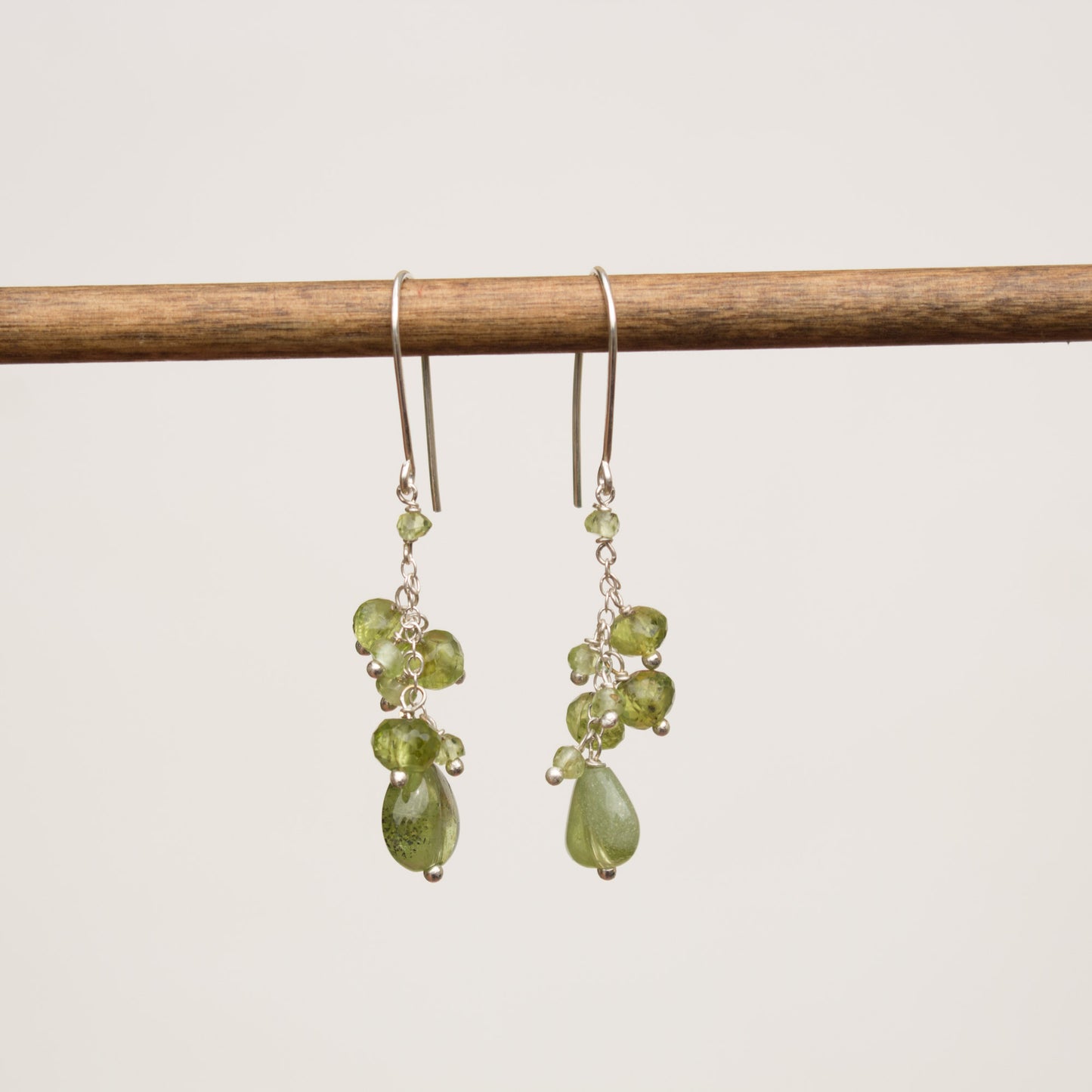 Peridot Dangle And Drop Earrings