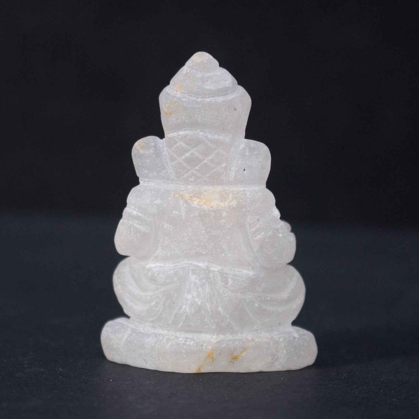 Natural quartz Ganesha