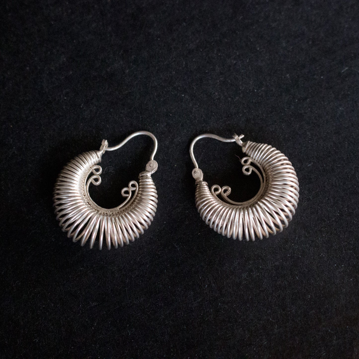 Sterling Hoops Earrings