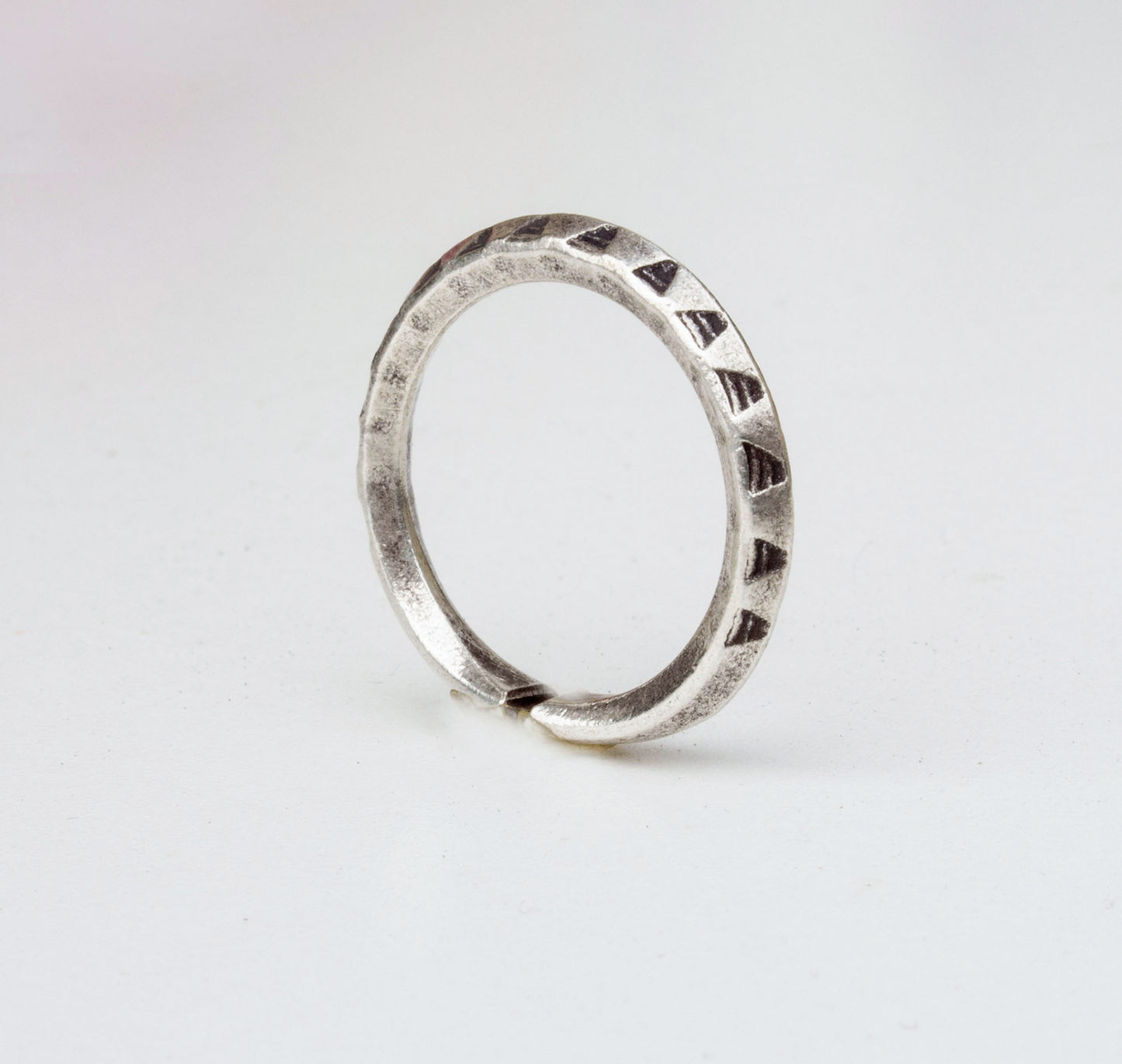 Stamped Sterling ring