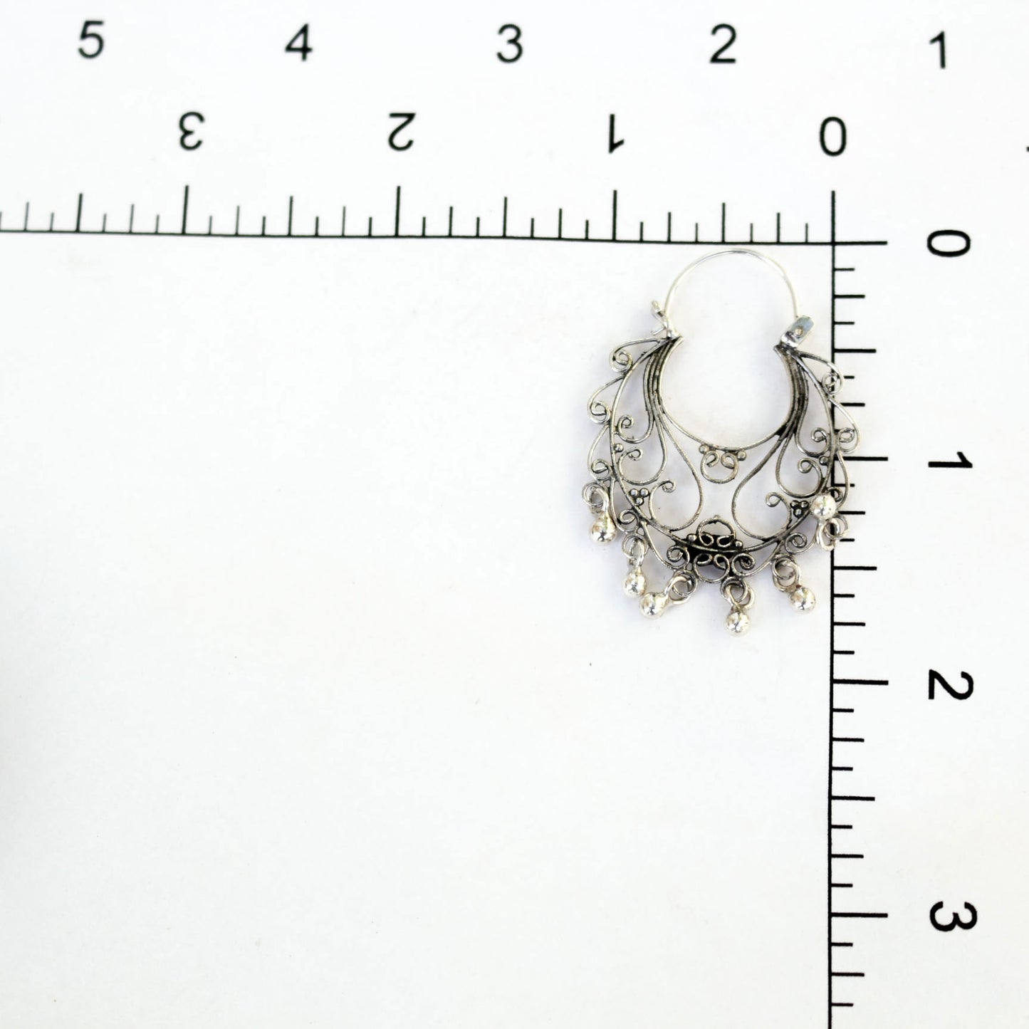 Vintage Sterling Silver Chandelier Earring