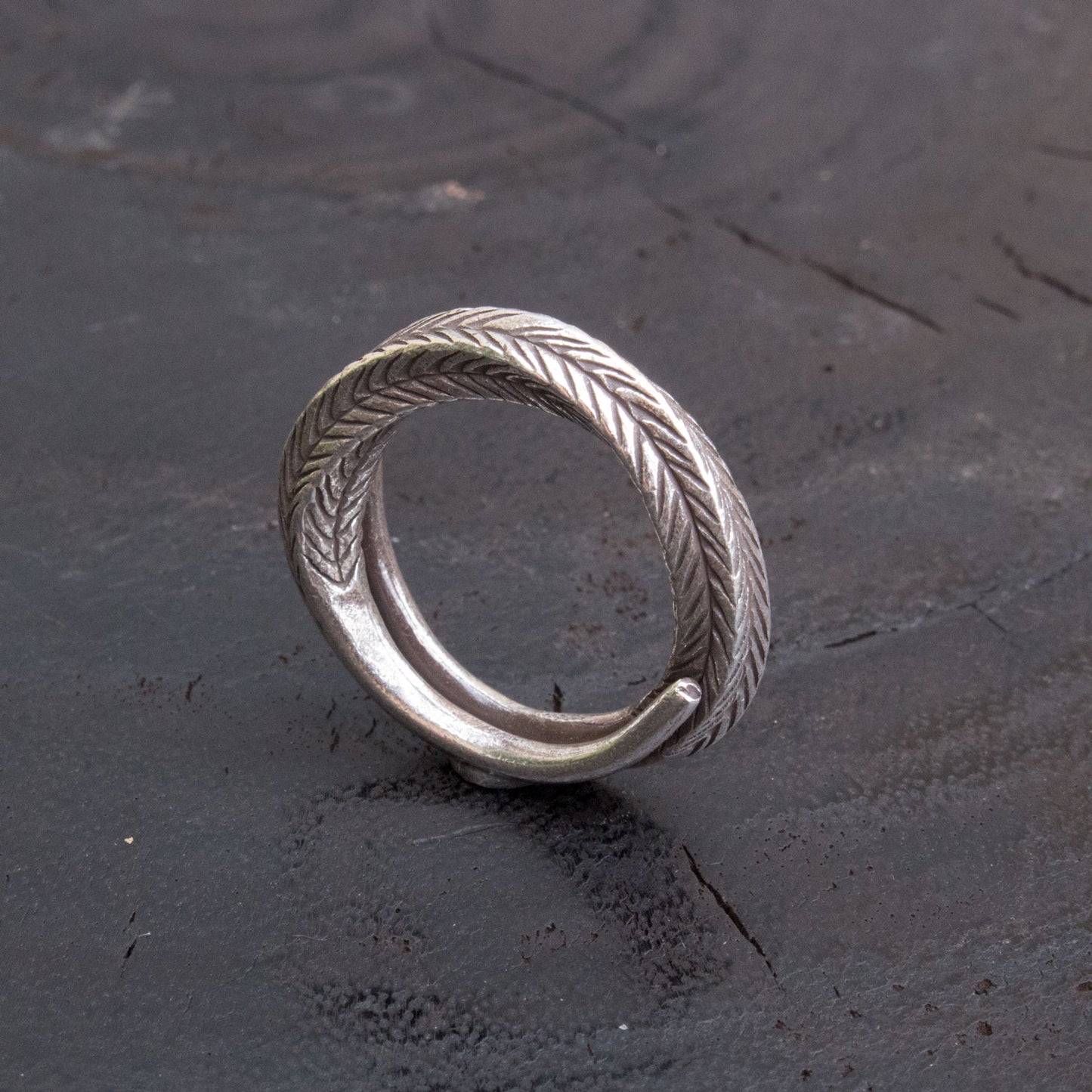 Hilltribe Silver Ring