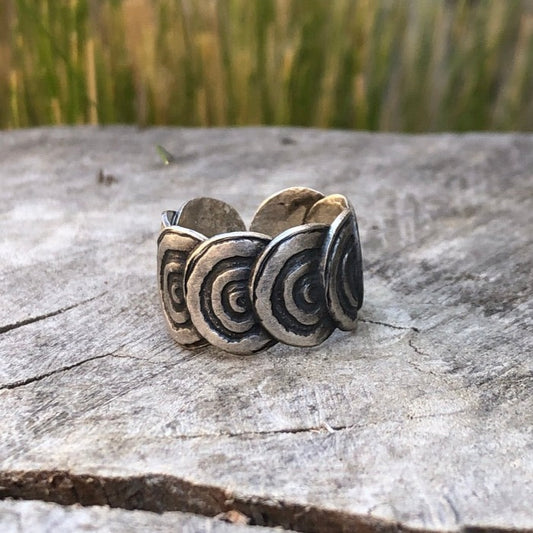 Silver Wide Band Ring