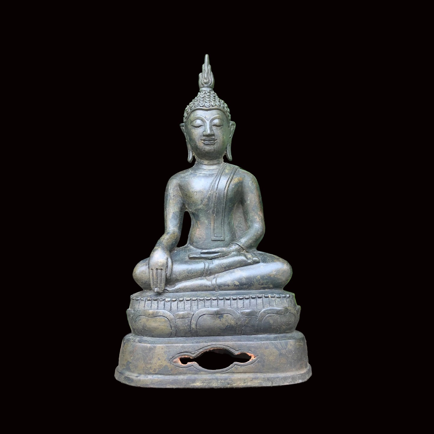 Seated Buddha In Dyani Mudra Gesture