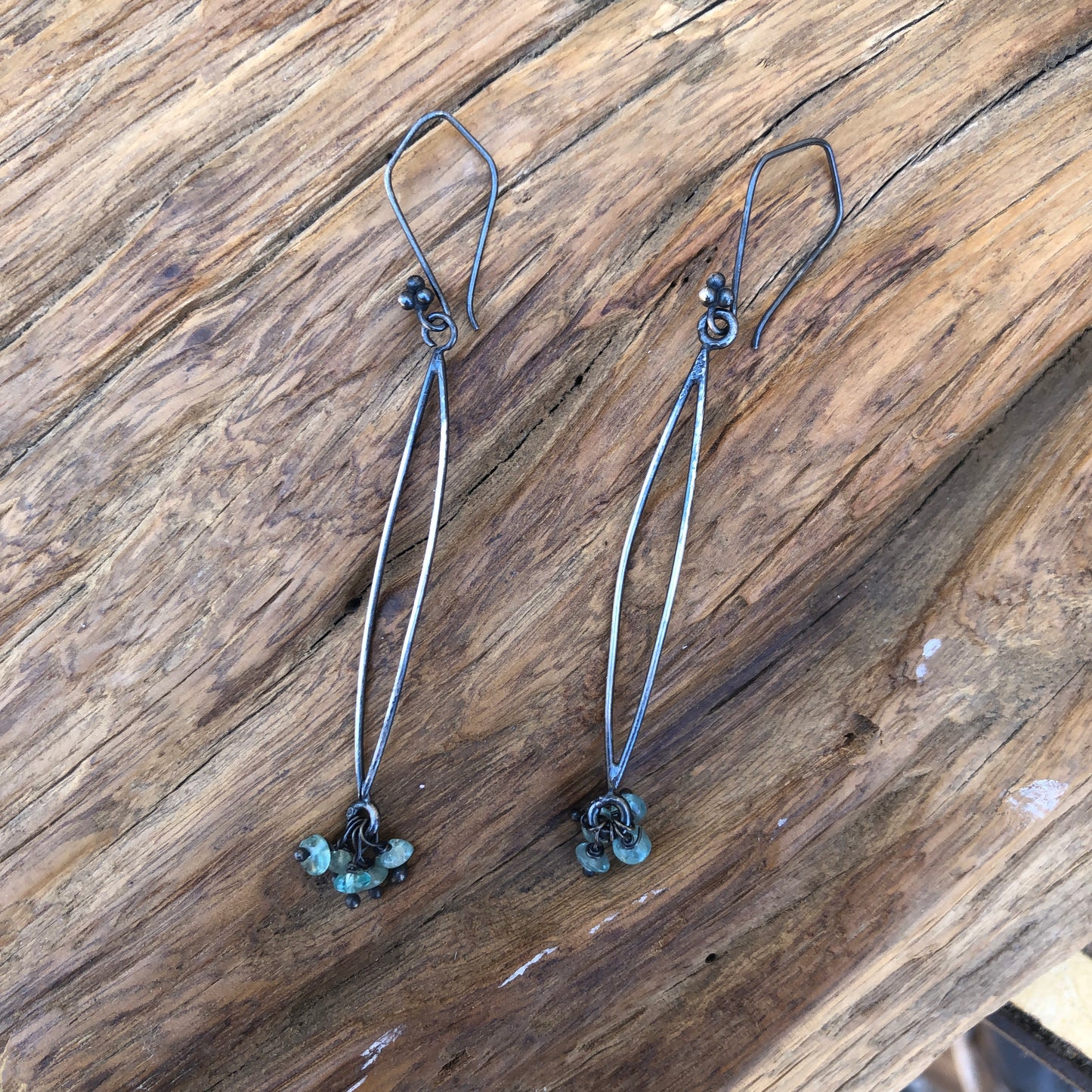 Apatite Dangle Earrings