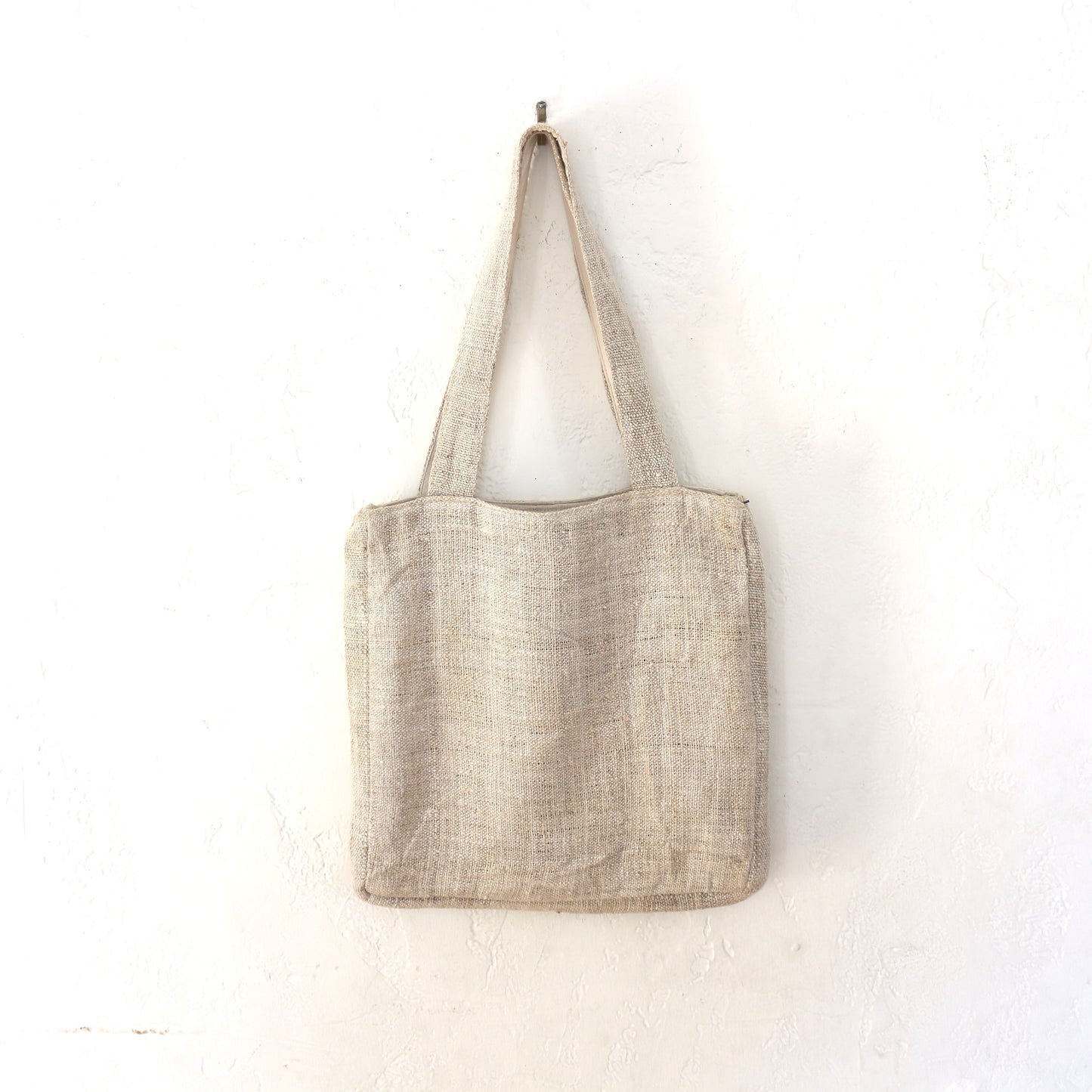 Hand Woven Natural Hemp Shoulder Bag