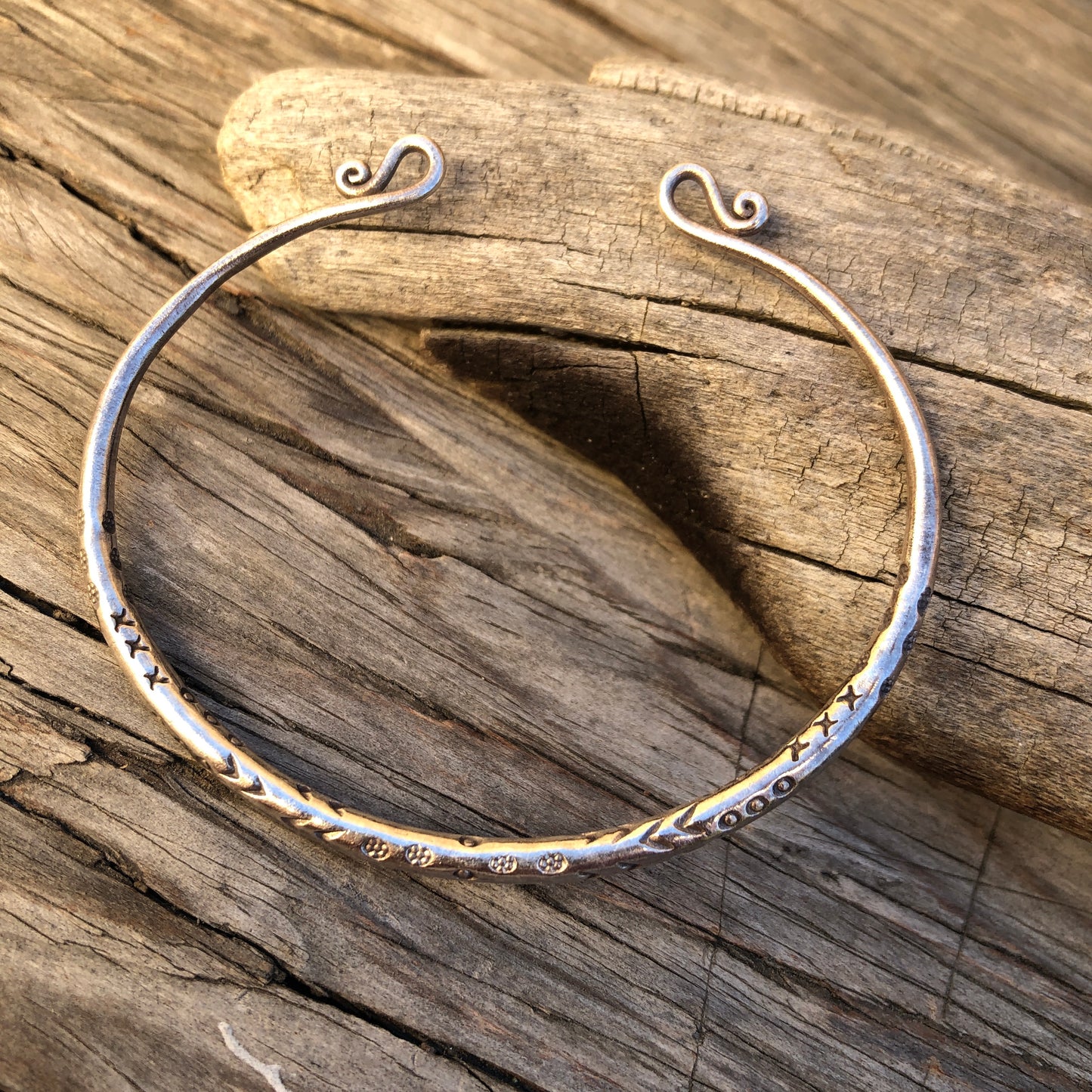 Hilltribe Silver Cuff Bracelet