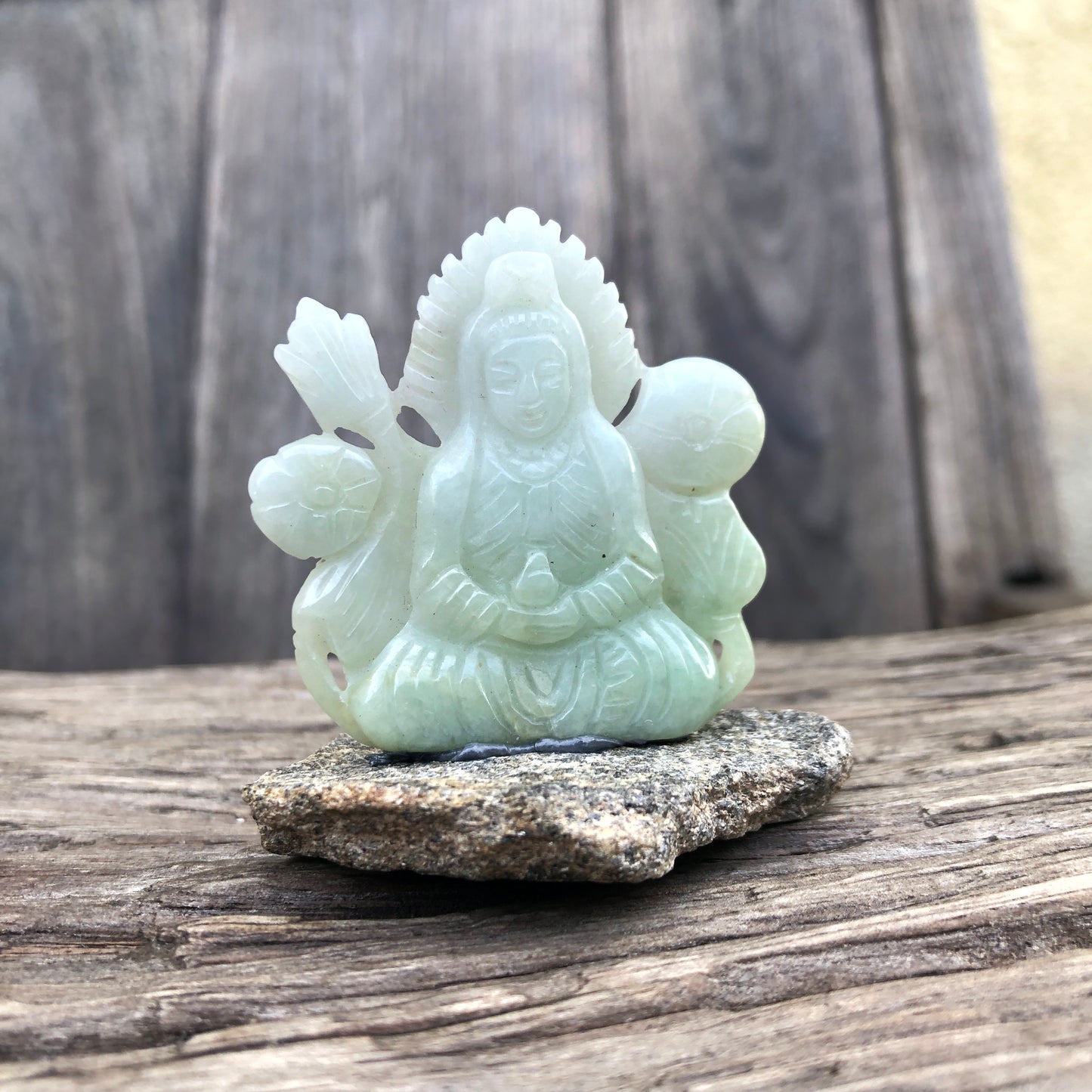 Jade Guan Yin Figurine