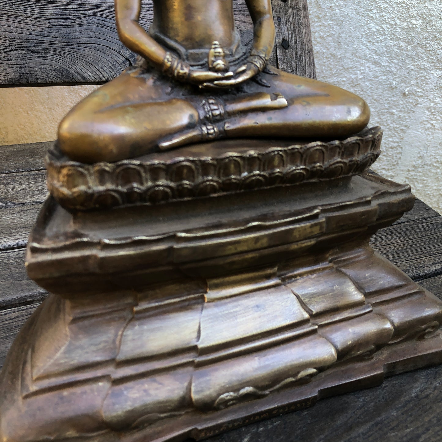 Khmer Cambodian Style Buddha Statue in Meditating Gesture