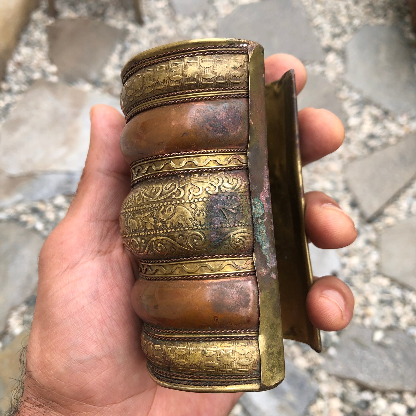 Vintage Copper Cuff Bracelet