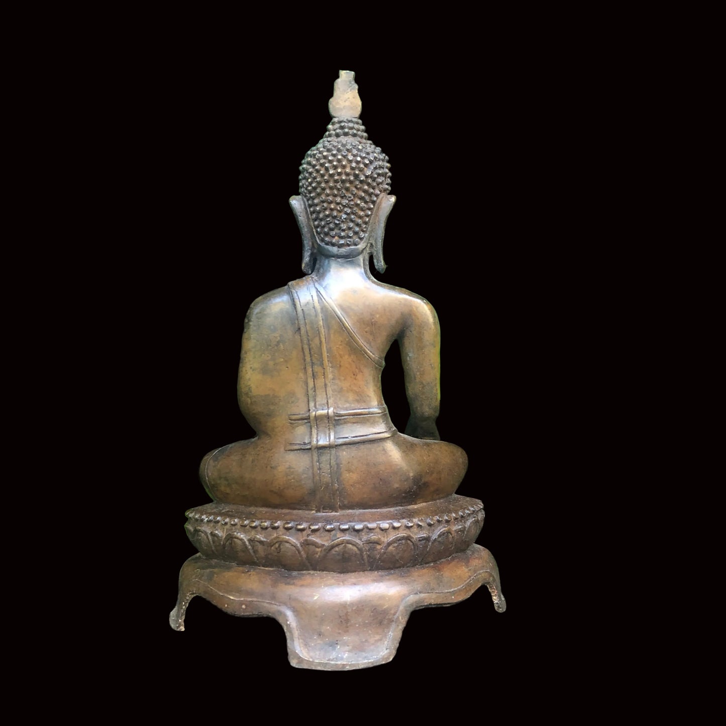 Seated Buddha Statue In Meditating Gesture