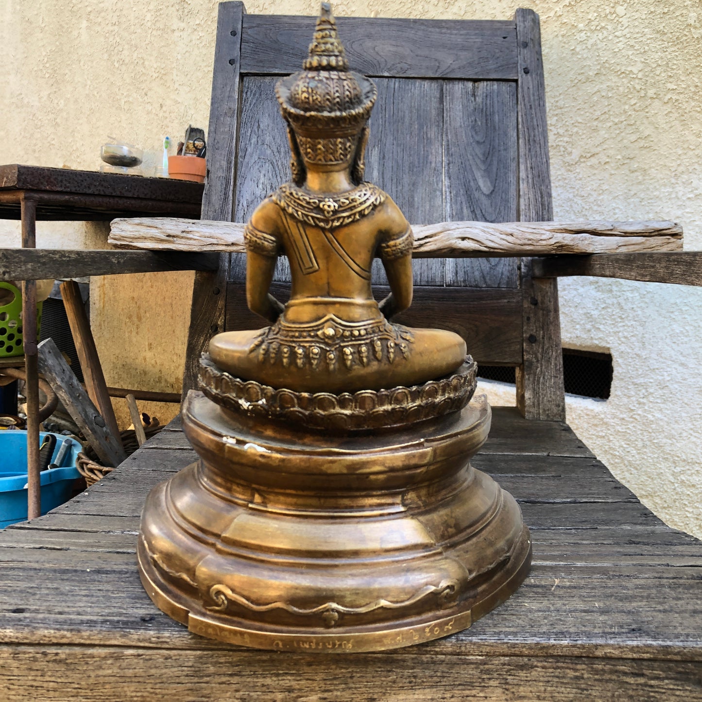 Khmer Cambodian Style Buddha Statue in Meditating Gesture