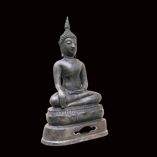 Seated Buddha In Dyani Mudra Gesture