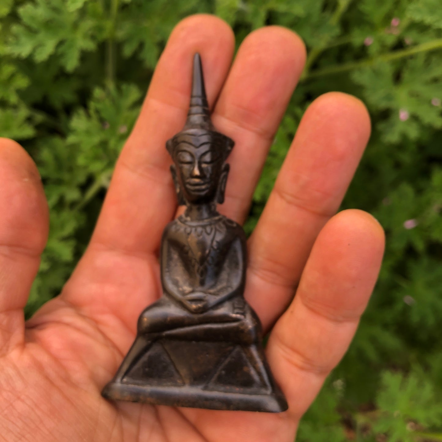 Ayuthaya Style Seated Buddha Figurine