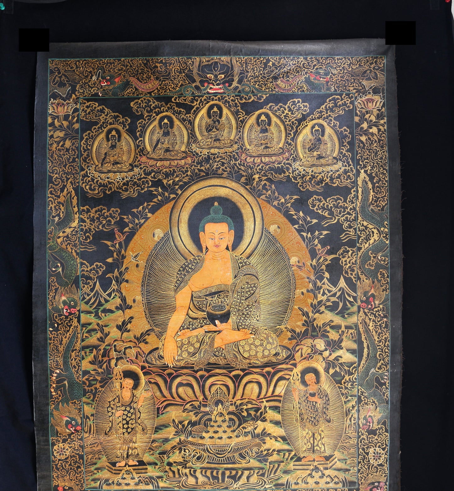 Shakyamuni Buddha Tibetan Painting