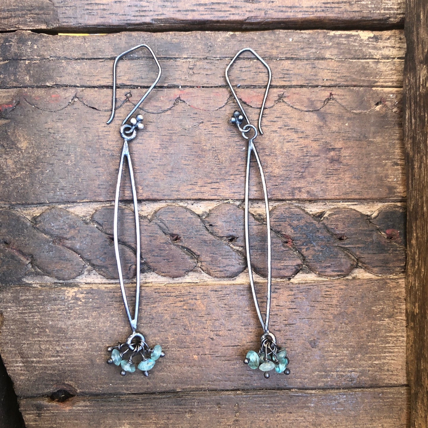 Apatite Dangle Earrings