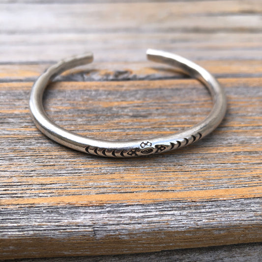 Hilltribe Silver Cuff Bracelet