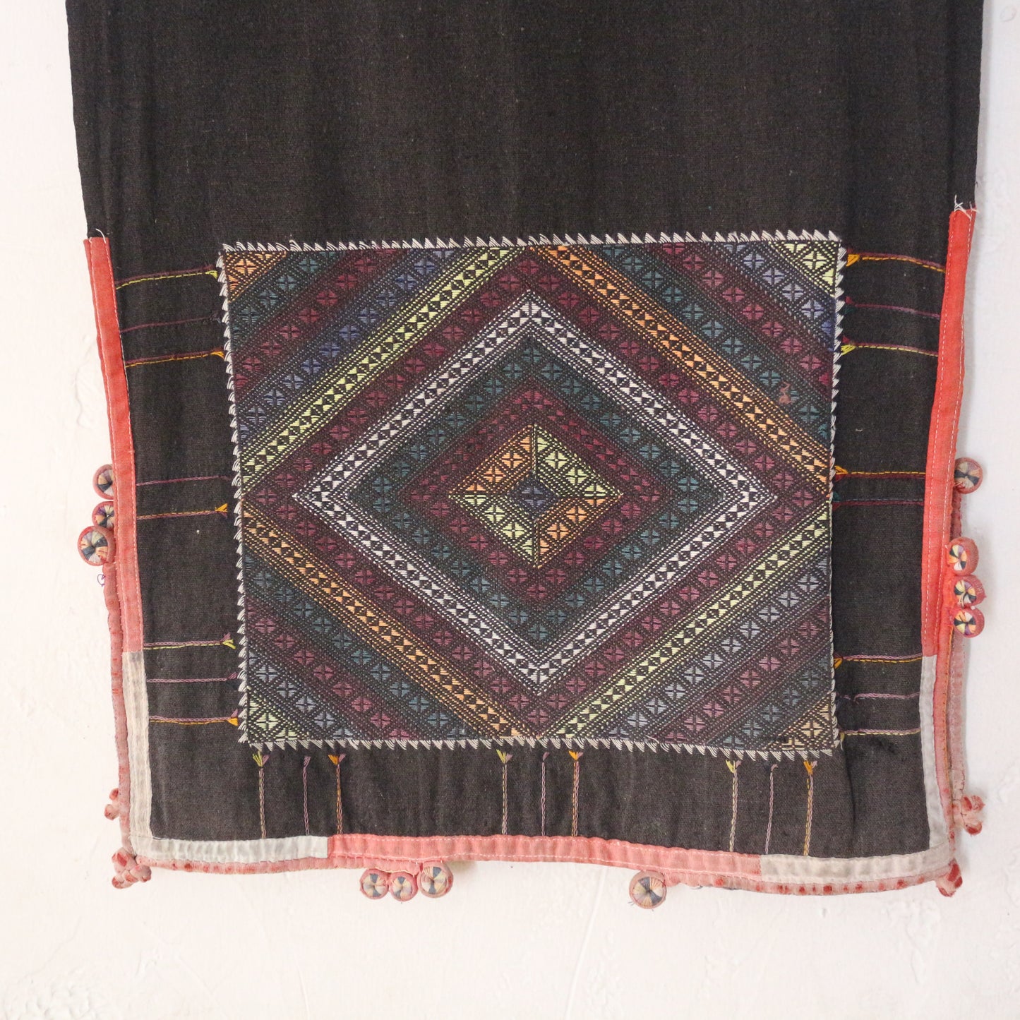 Vintage Hand-Woven Textile