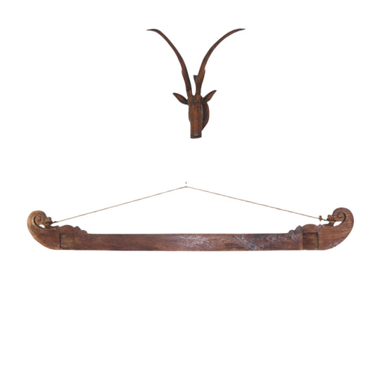 vintage textile hanger 