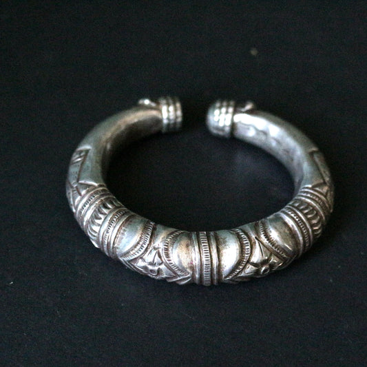 Vintage Taru People Cuff Bracelet One Of Kind Jewelry