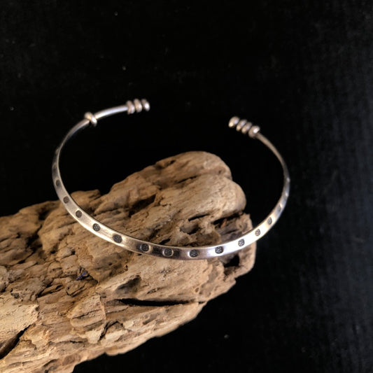 Hilltribe Silver Cuff Bracelet