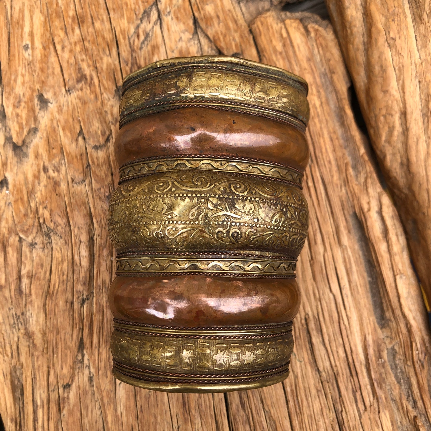 Vintage Copper Cuff Bracelet