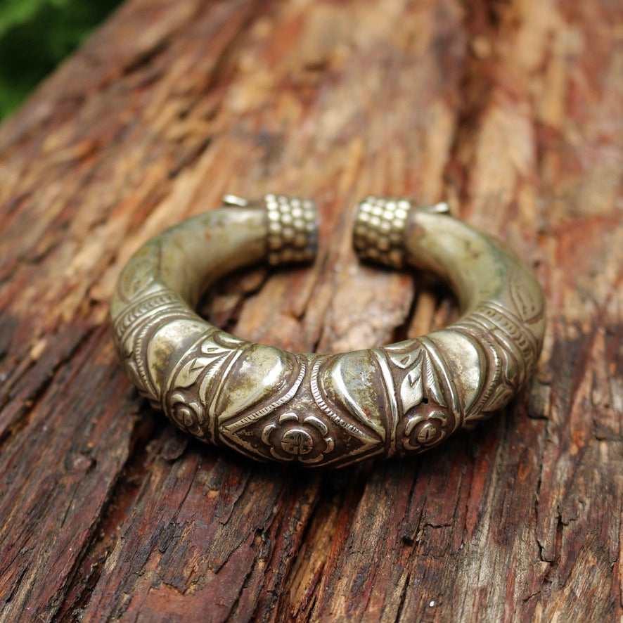 Vintage Taru Tribe Cuff Bracelet