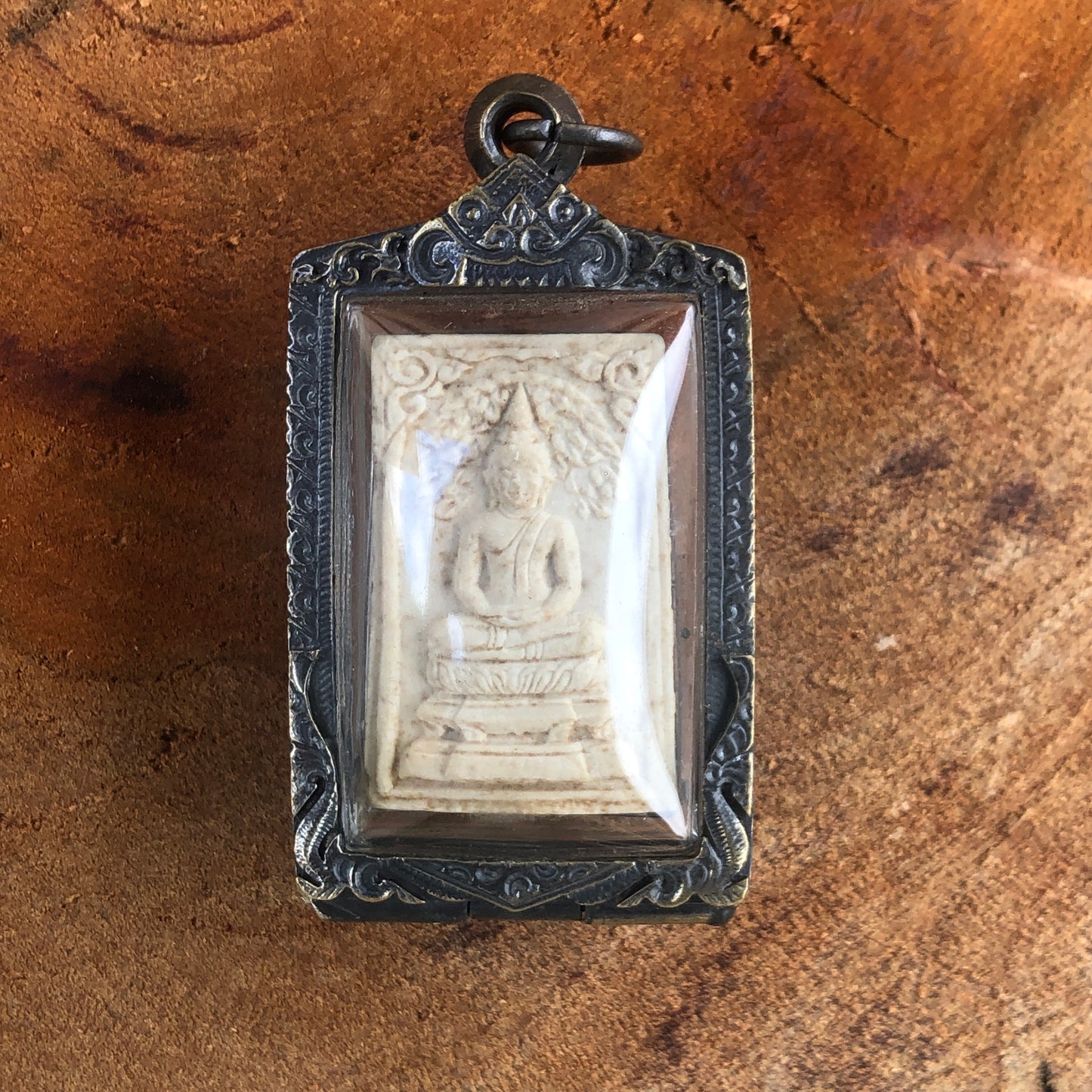 Seated Buddha Amulet Locket