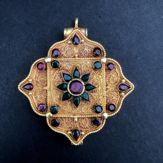 Tibetan Buddhist Ghau Prayer Box (Copy)