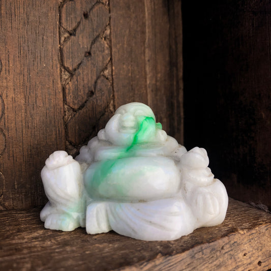 Green Jade Budai Buddha