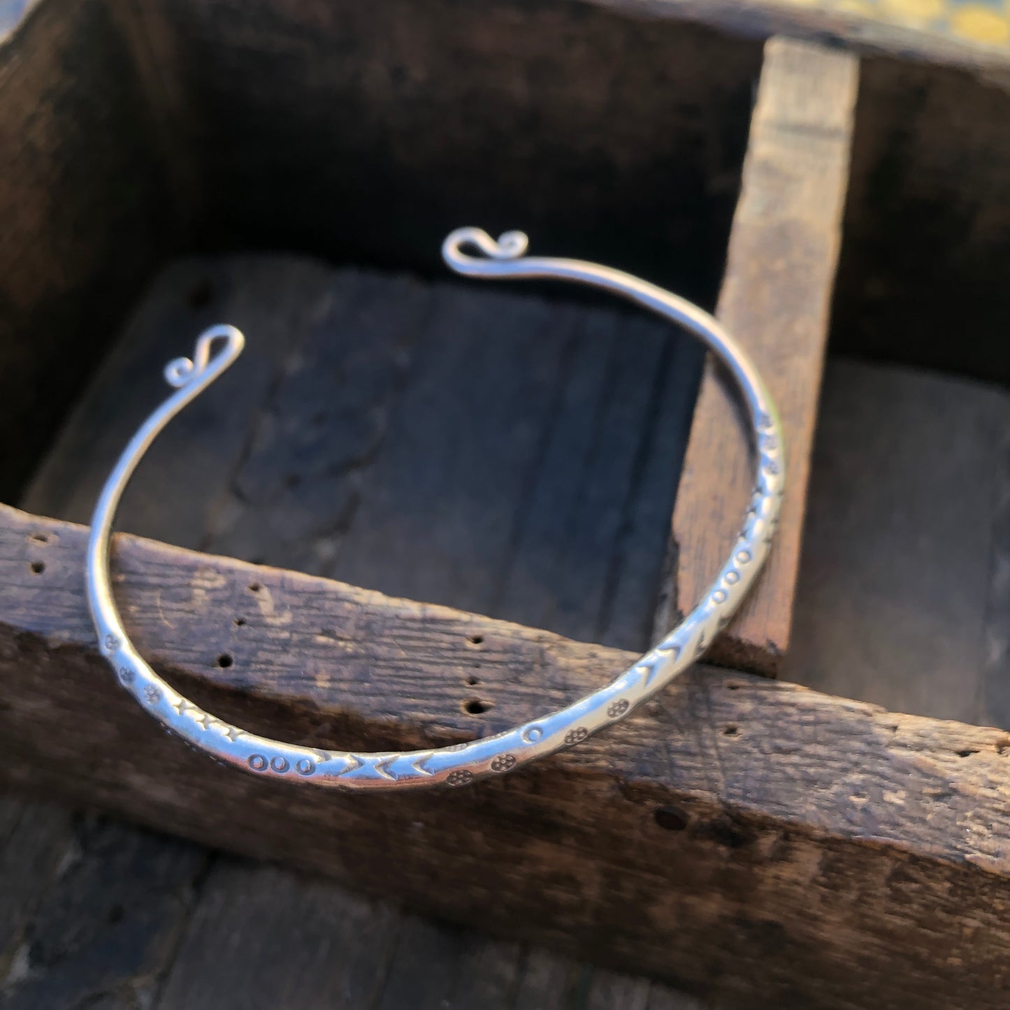 Hilltribe Silver Cuff Bracelet