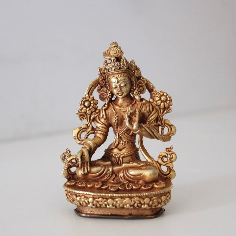 Green Tara Figurine