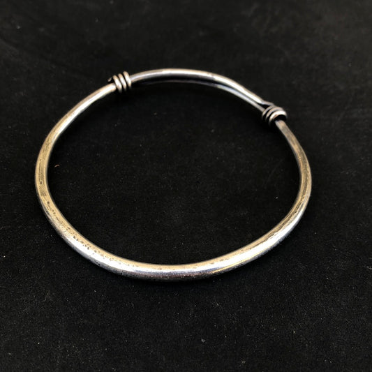 Vintage Hilltribe Adjustable Bangle Bracelet