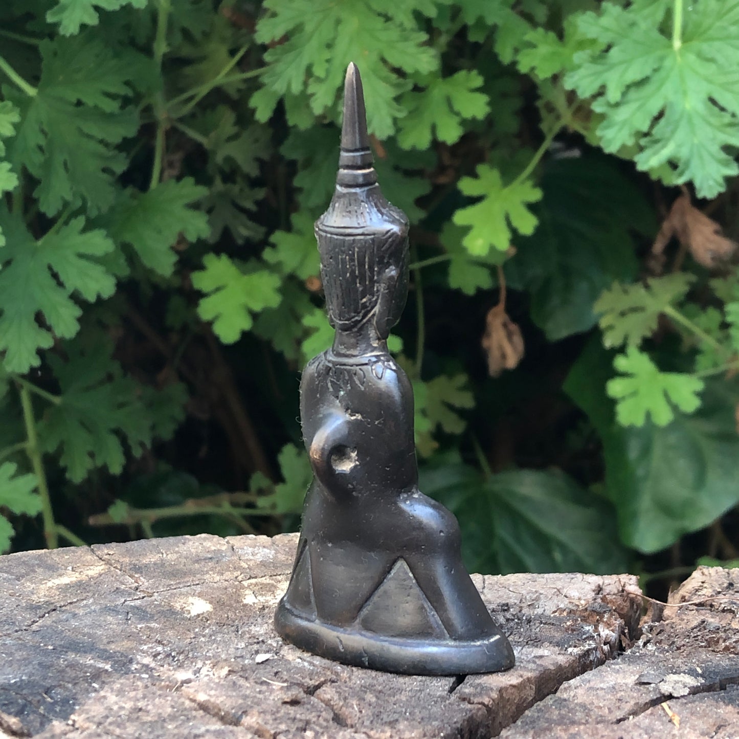 Ayuthaya Style Seated Buddha Figurine
