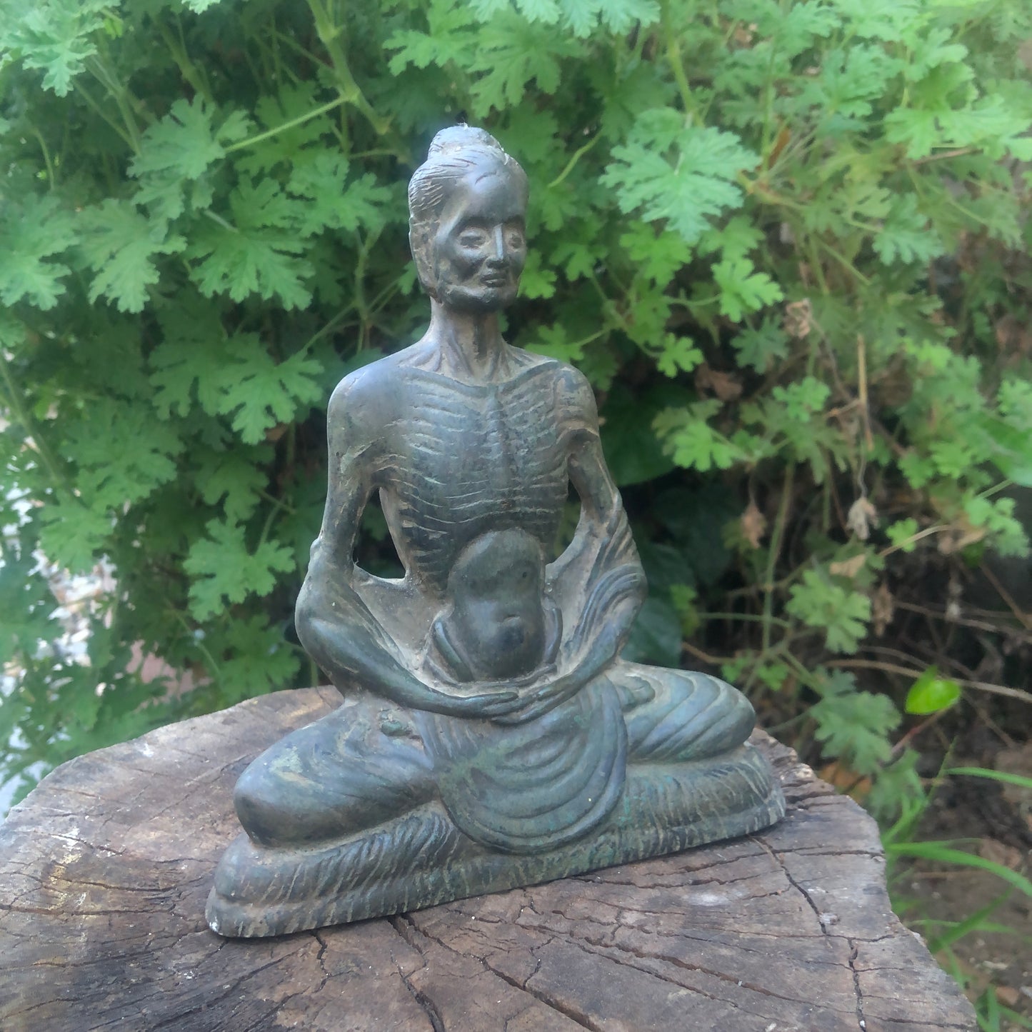 Emaciated Siddhartha Statue - Trendivine