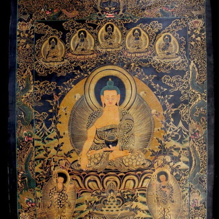 Shakyamuni Buddha Tibetan Painting