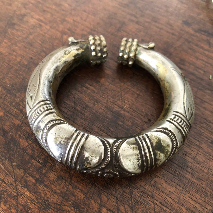 Vintage Taru People Cuff Bracelet One Of Kind Jewelry