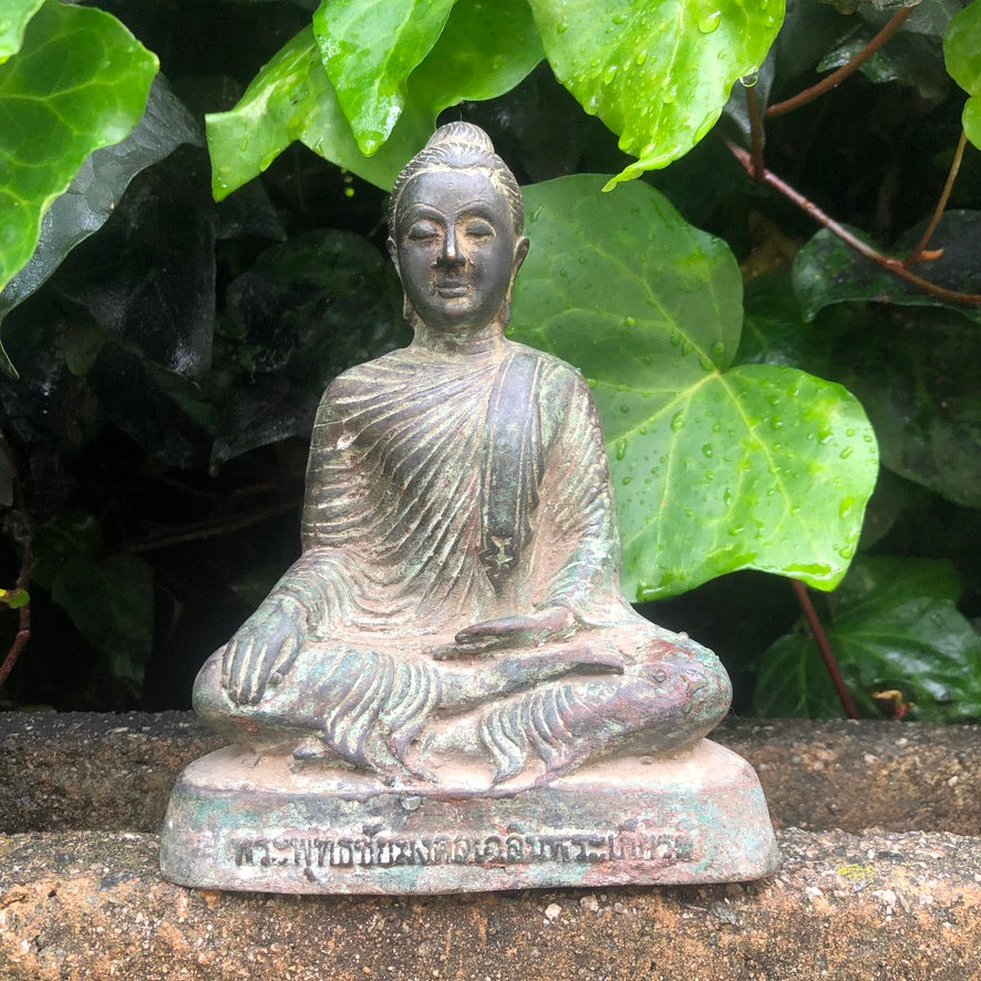 Seated Sakyamuni Buddha Statue in Meditating Gesture