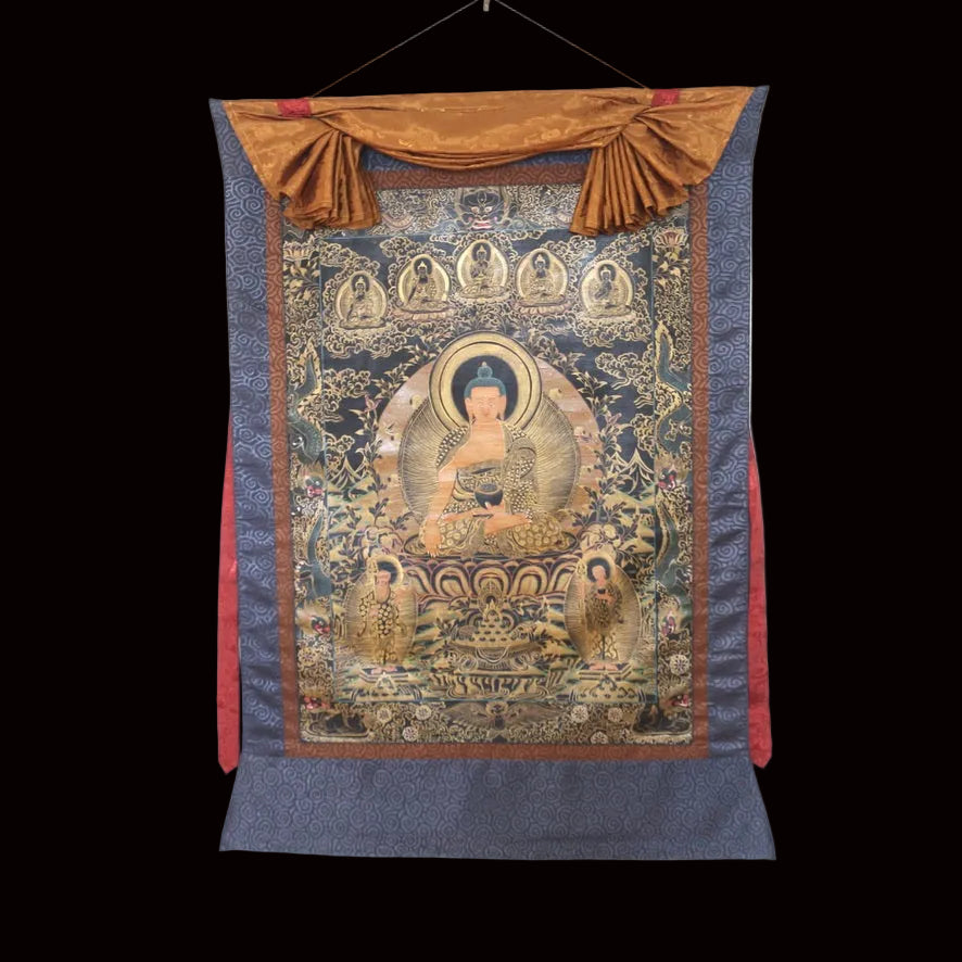 Shakyamuni Buddha Tibetan Painting