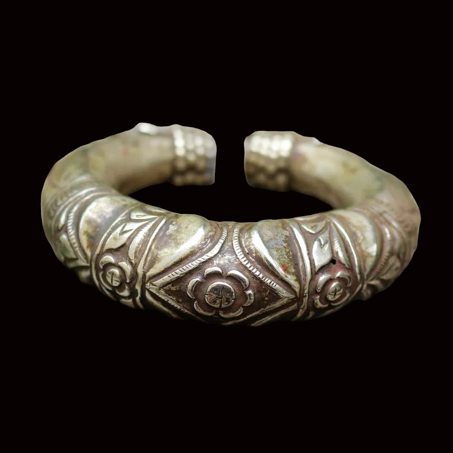 Vintage Taru Tribe Cuff Bracelet
