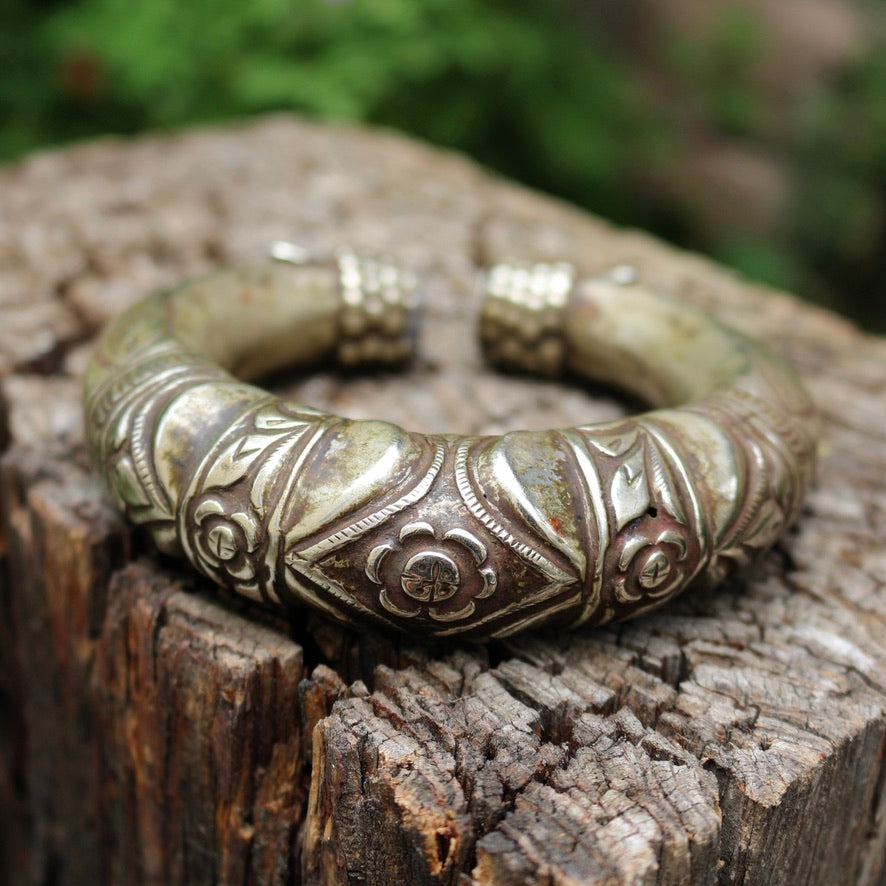 Vintage Taru Tribe Cuff Bracelet