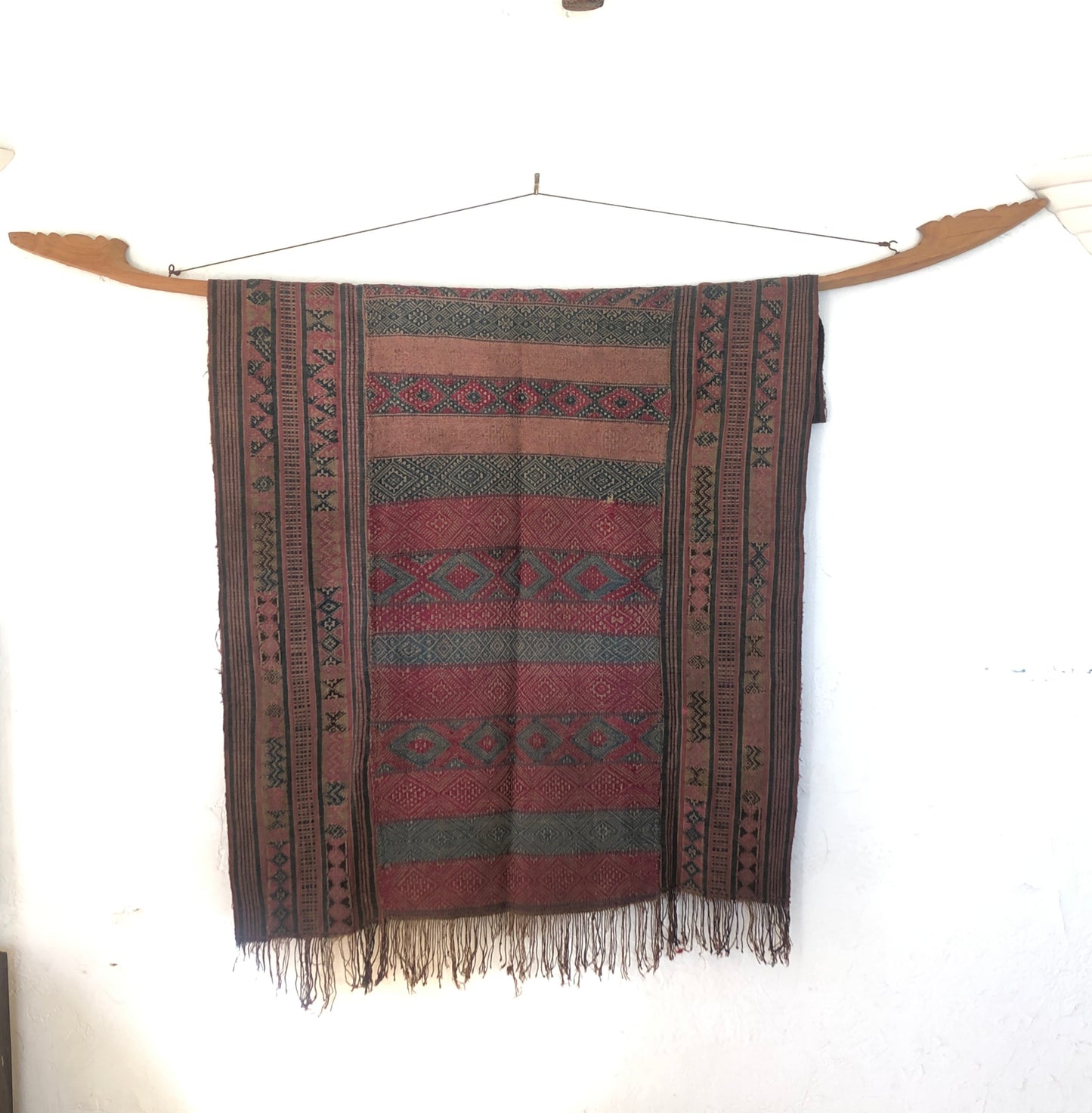 Early 20th C Bhutanese Ceremonial Cloth / Chagsi Pangkheb