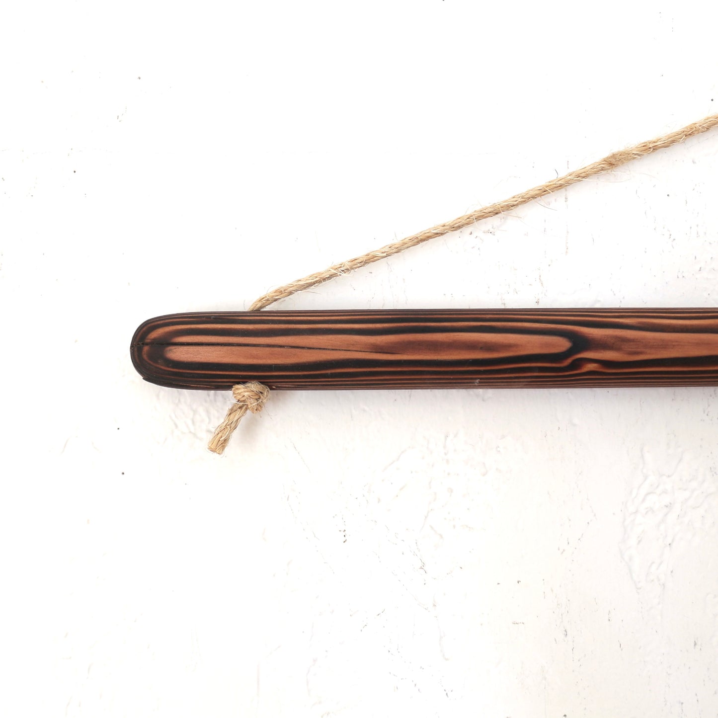 Burned Douglas Fir Textile Hanger
