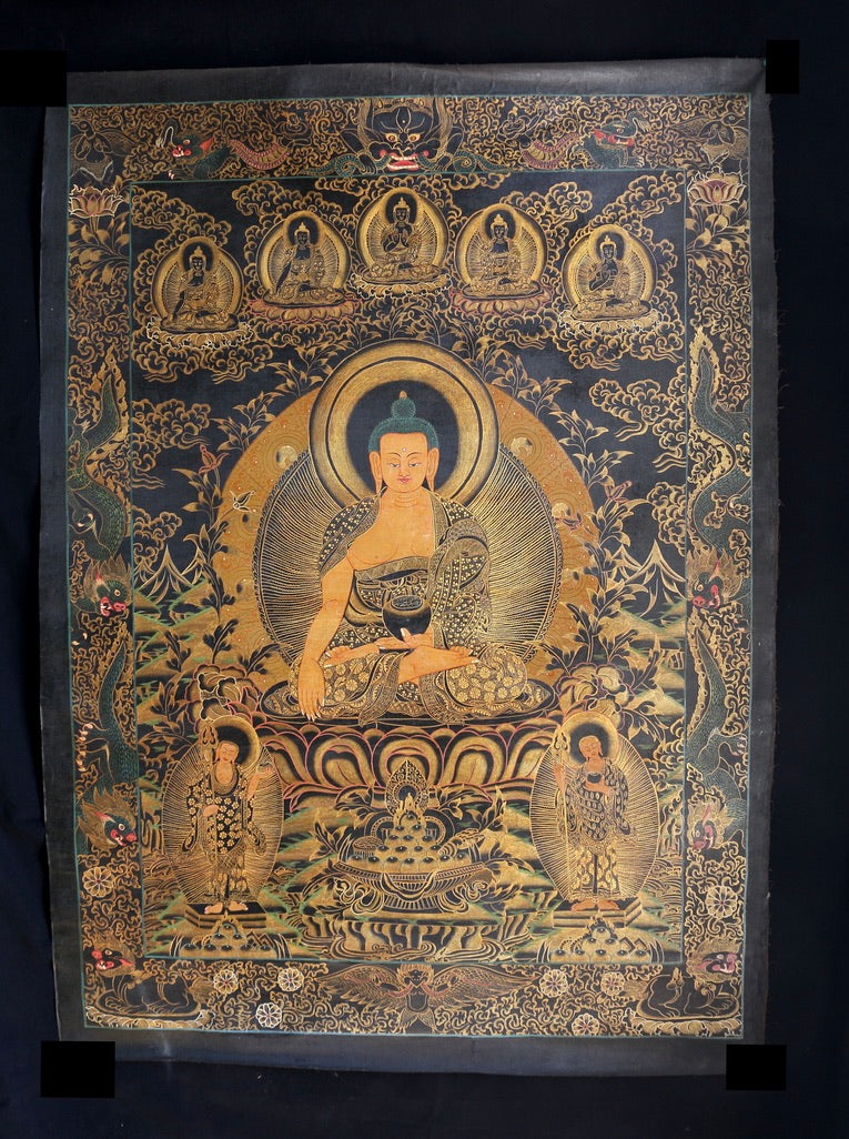 Shakyamuni Buddha Tibetan Painting