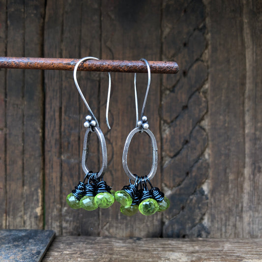 Peridot Dangle Earrings