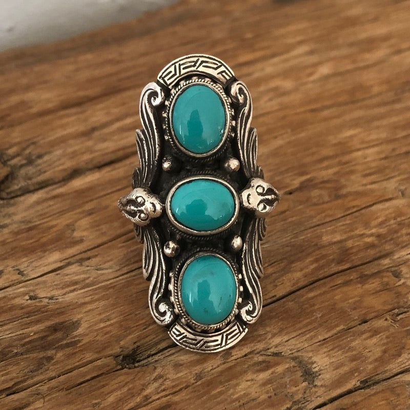 Silver Saddle Ring