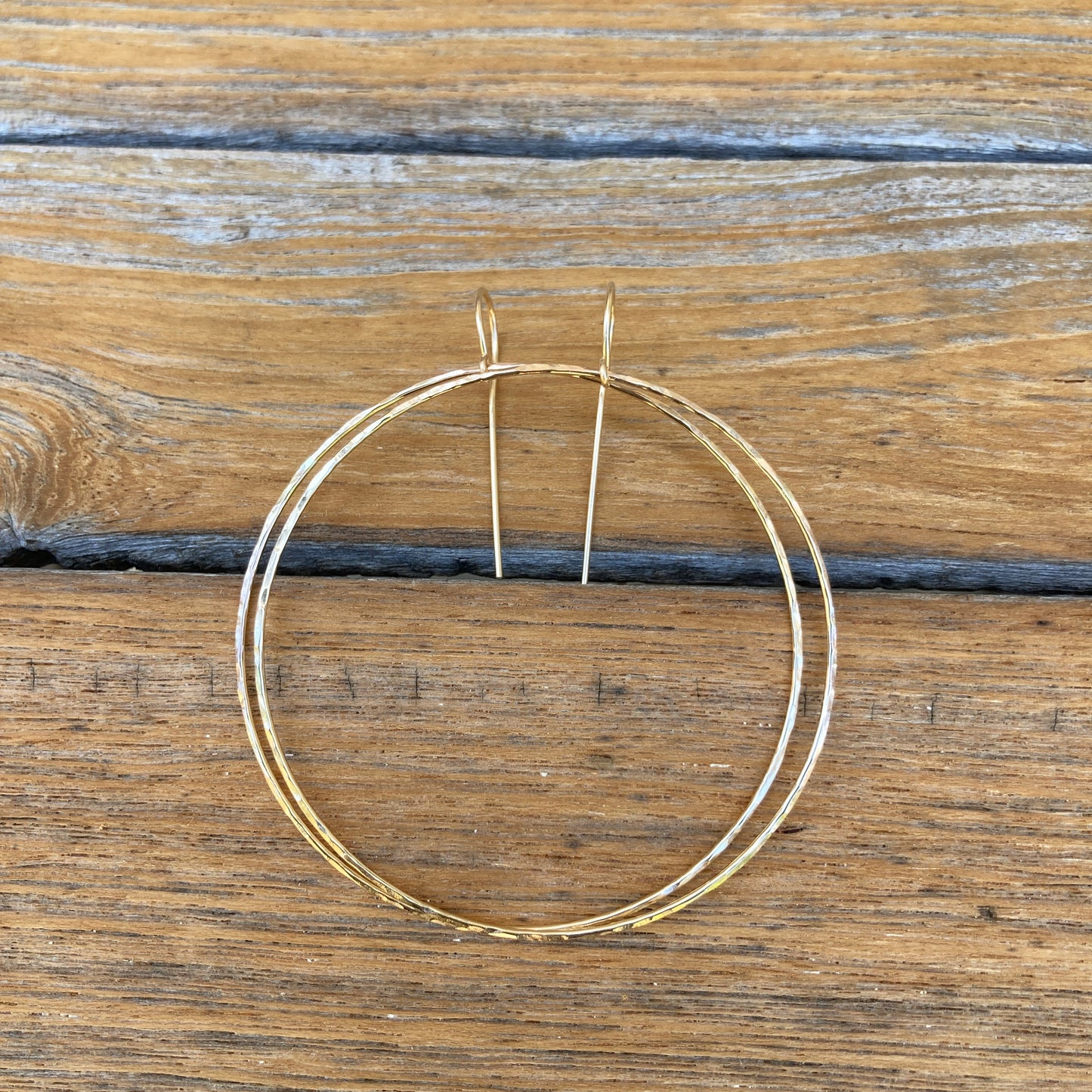 Simple Gold Filled Hoop Earrings