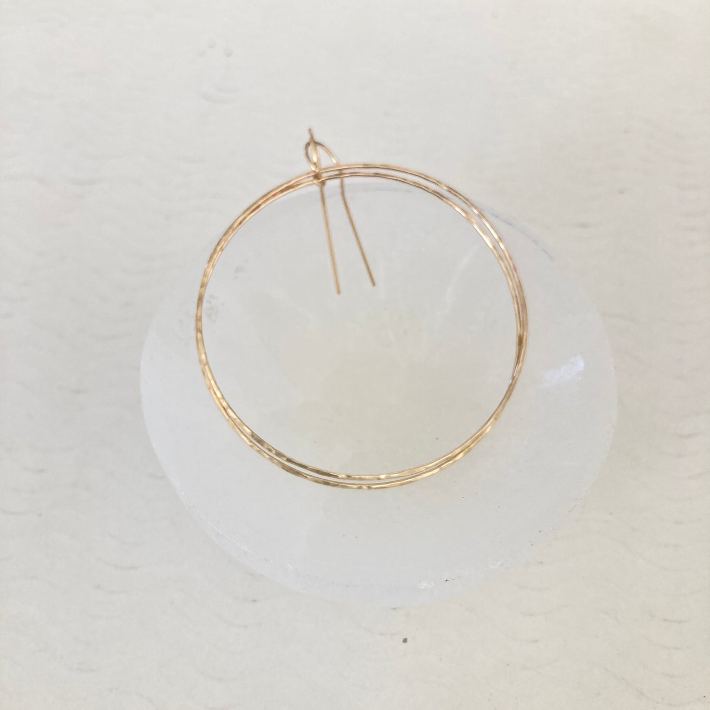 Simple Gold Filled Hoop Earrings